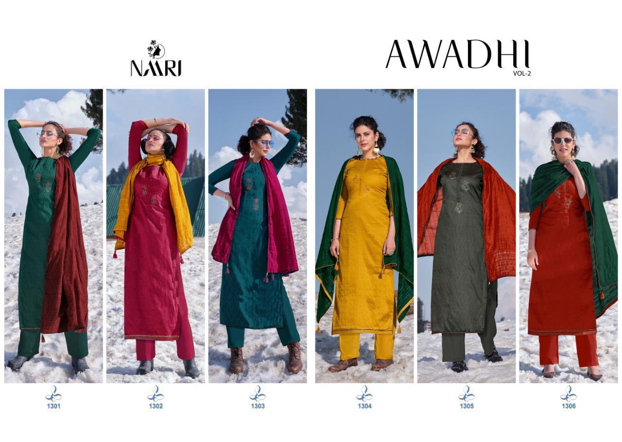 NAARI-AWADHI-VOL-2-PURE-JAM-SILK-SUITS-AT-WHOLESALE-PRICE-7
