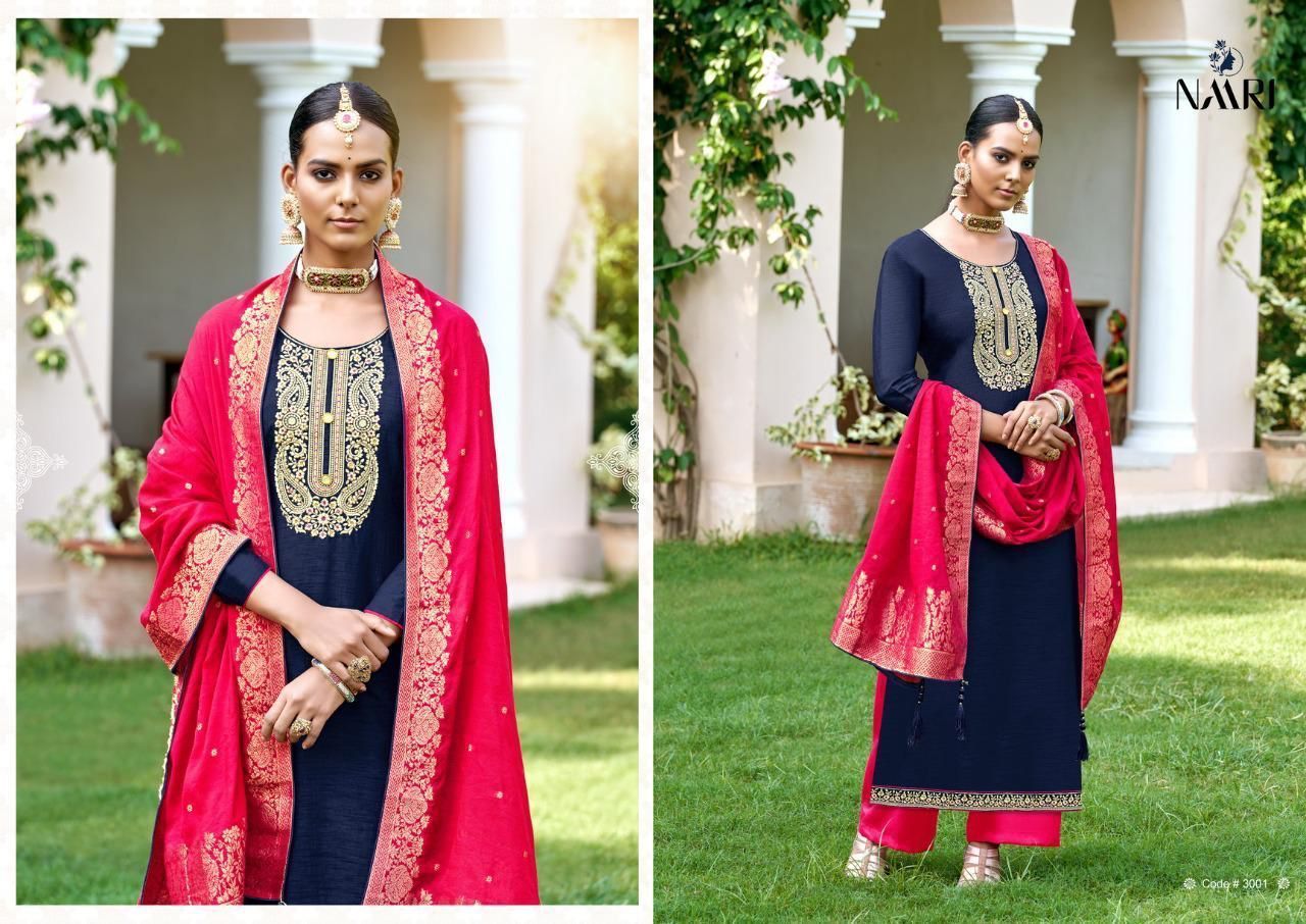 NAARI-IZARA-PARAMPARA-SILK-PARTY-WEAR-SUITS-AT-WHOLESALE-4