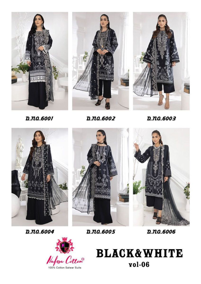 NAFISA-COTTON-BLACK-AND-WHITE-KARACHI-QUEEN-VOL-6-SALWAR-SUIT-SUPPLIER-IN-SURAT-1