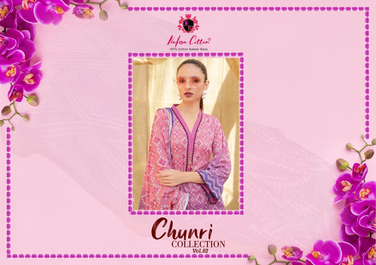 NAFISA-COTTON-CHUNRI-COLLECTION-VOL-2-PAKISTANI-LAWN-KARACHI-SUITS-AT-SURAT-1