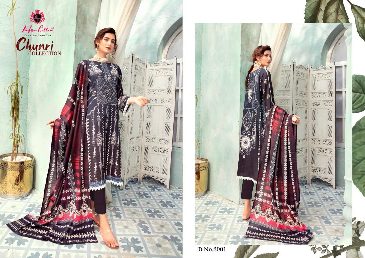 NAFISA-COTTON-CHUNRI-COLLECTION-VOL-2-PAKISTANI-LAWN-KARACHI-SUITS-AT-SURAT-3