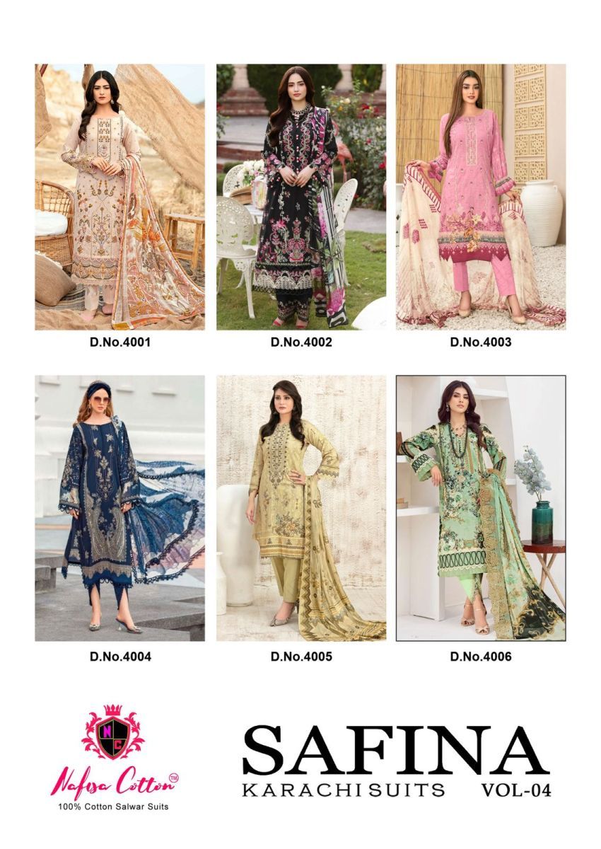 NAFISA-COTTON-SAFINA-KARACHI-SUITS-VOL-4-SALWAR-KAMEEZ-SUPPLIER-IN-SURAT-8