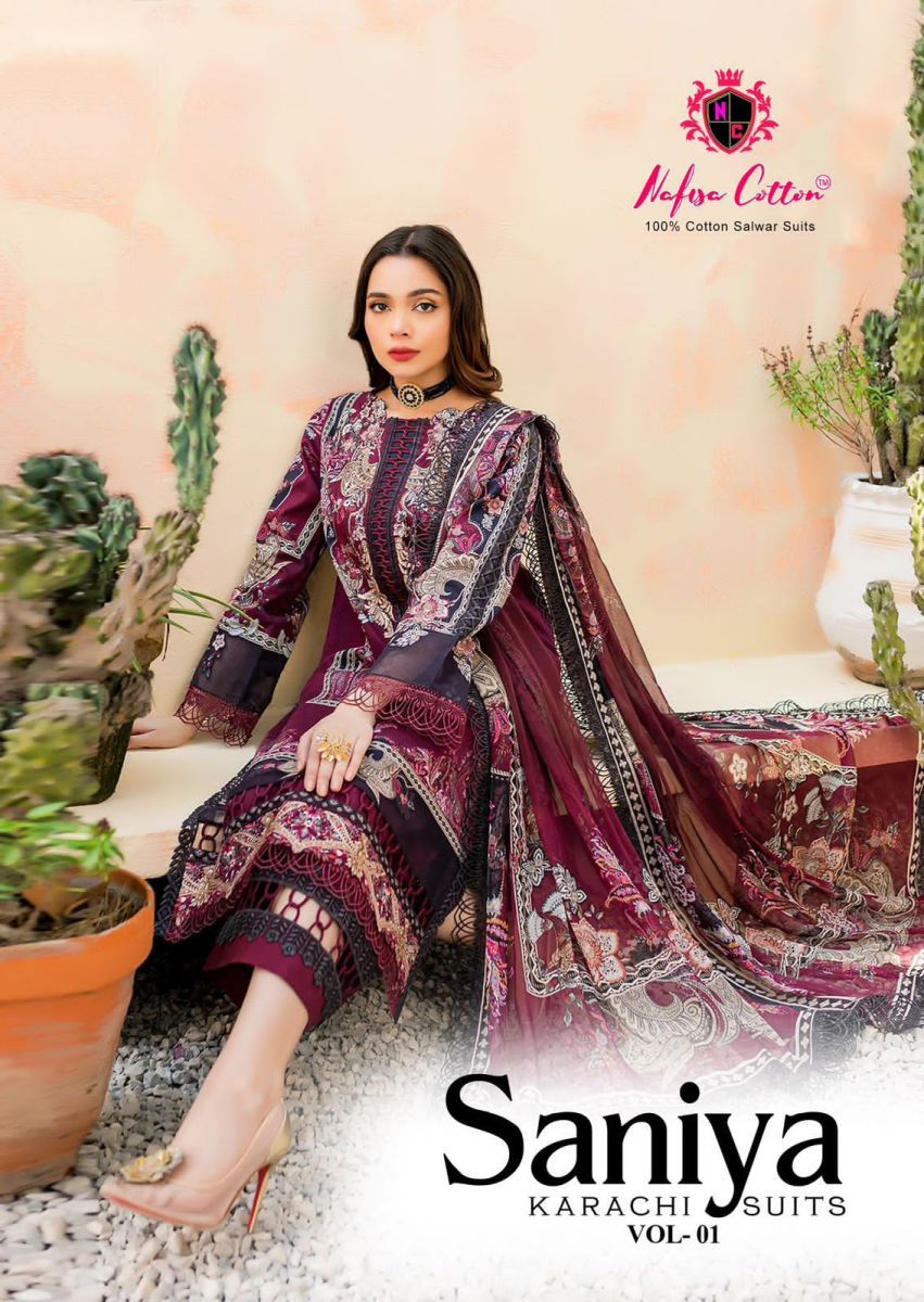NAFISA-COTTON-SANIYA-VOL-1-KARACHI-SALWAR-SUIT-WHOLESALER-IN-SURAT-1