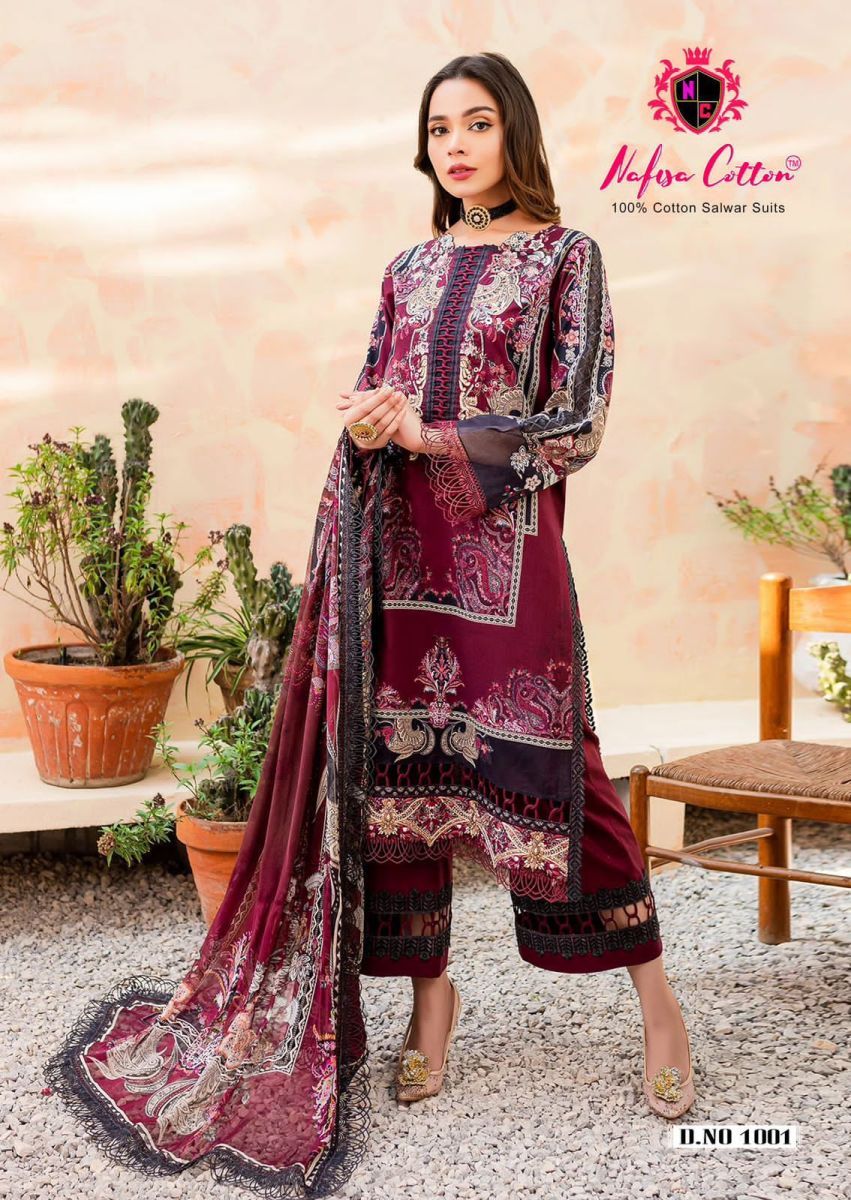 NAFISA-COTTON-SANIYA-VOL-1-KARACHI-SALWAR-SUIT-WHOLESALER-IN-SURAT-2