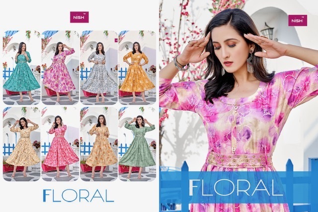 NISH-FLORAL-FANCY-PRINT-GOWN-WITH-BELT-MANUFACTURER-10