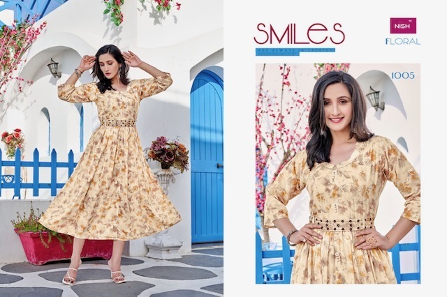 NISH-FLORAL-FANCY-PRINT-GOWN-WITH-BELT-MANUFACTURER-6