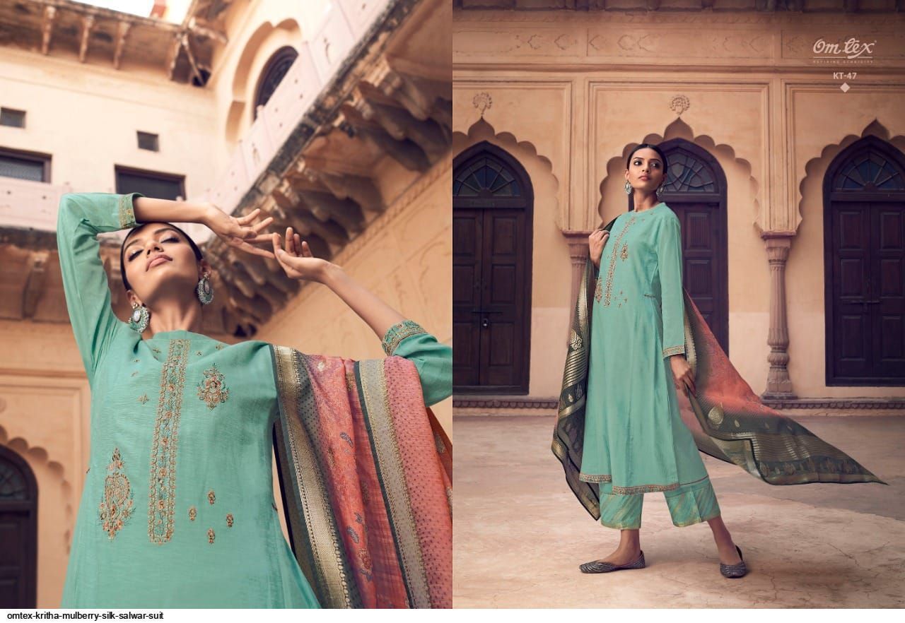 OMTEX-KRITHA-SILK-WITH-EMBROIDERED-SALWAR-SUITS-LATEST-CATALOGUE-4