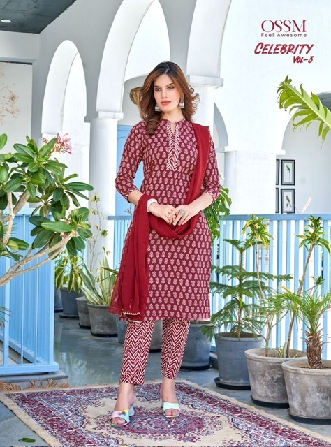OSSM-CELEBRITY-VOL-3-COTTON-PRINT-READYMADE-KURTI-SUPPLIER-IN-SURAT-2