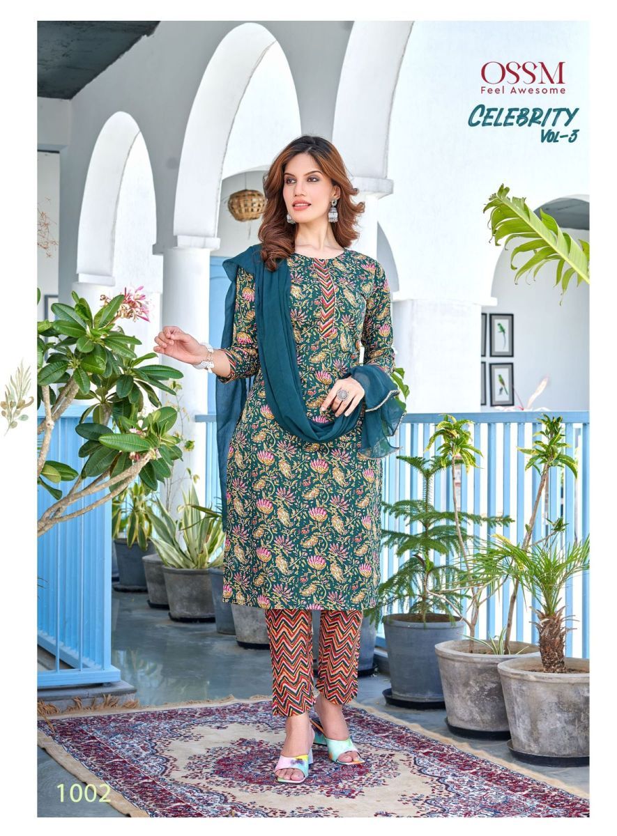 OSSM-CELEBRITY-VOL-3-COTTON-PRINT-READYMADE-KURTI-SUPPLIER-IN-SURAT-3