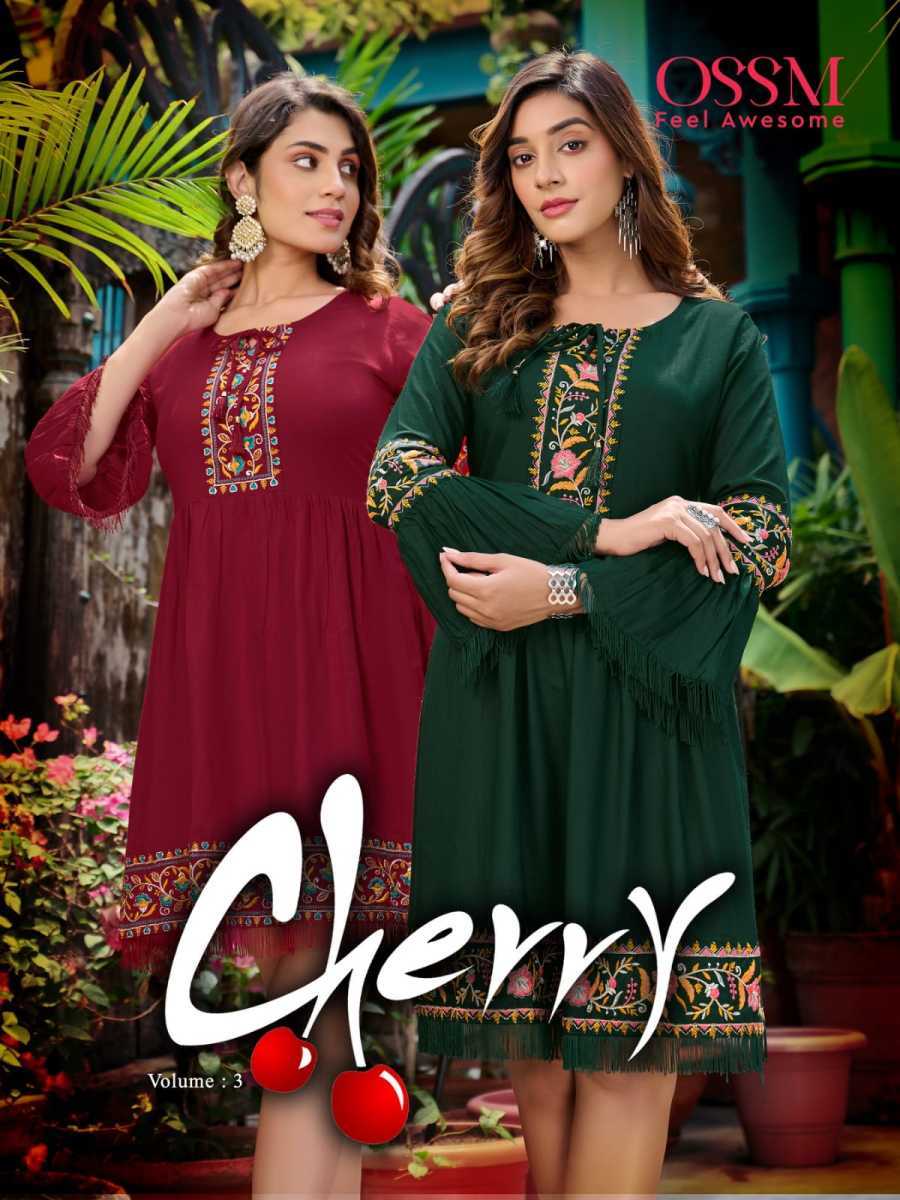 OSSM-CHERRY-VOL-3-RAYON-SLUB-SHORT-TOPS-MANUFACTURER-SURAT-1