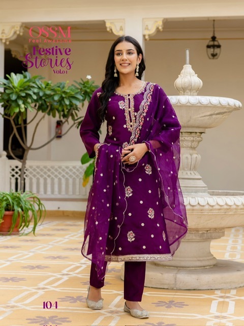 OSSM-FESTIVE-STORIES-VOL-4-VISCOSE-SILK-READYMADE-KURTI-WHOLESALER-IN-SURAT-4