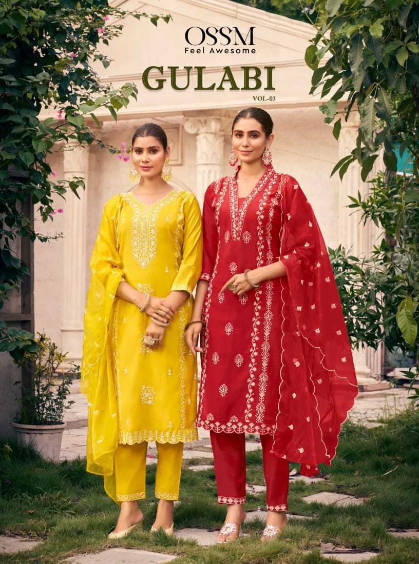 OSSM-GULABI-VOL-3-VISCOSE-SILK-READYMADE-KURTI-WHOLESALER-2