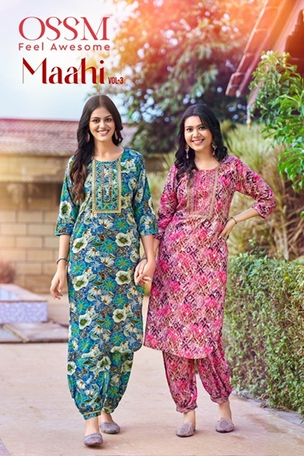 OSSM-MAAHI-VOL-3-RAYON-CO-ORD-SET-CATALOGUE-WHOLESALER-IN-SURAT-1