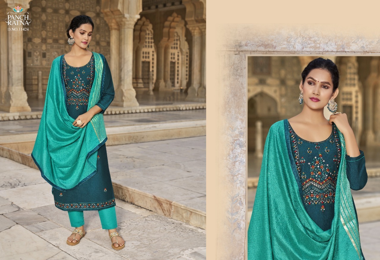 PANCH-RATNA-AARADHNA-SILK-SALWAR-SUITS-AT-WHOLESALE-7