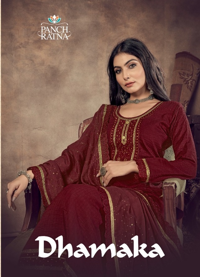 PANCH-RATNA-DHAMAKA-PARAMPARA-SILK-SALWAR-SUITS-AT-WHOLESALE-1