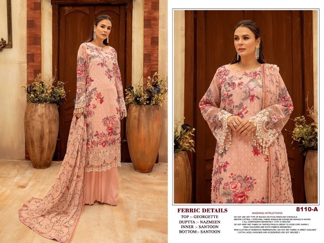 PEHNAVA-FASHION-MART-PAKISTANI-D.NO-8110-SALWAR-SUITS-WHOLESALE-2