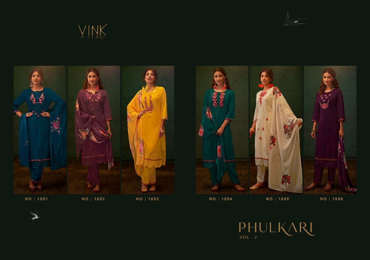PHULKARI-VOL-2-BY-VINK-KURTI-BOTTOM-WITH-DUPATTA-LATEST-CATALOGUE-4