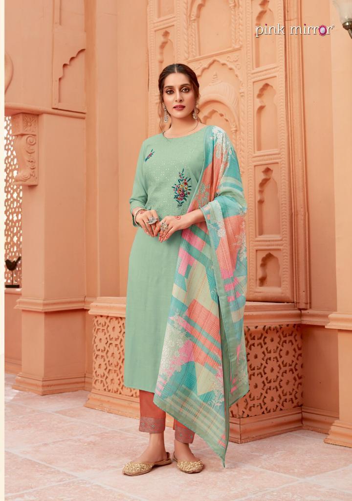 PINK-MIRROR-CORAL-KURTI-PANT-WITH-DUPATTA-LATEST-COLLECTION-4