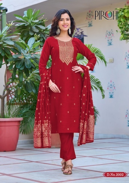 PIROHI-KALHAAR-VOL-2-TOP-BOTTOM-WITH-DUPATTA-KURTIS-WHOLESALER-IN-SURAT-5