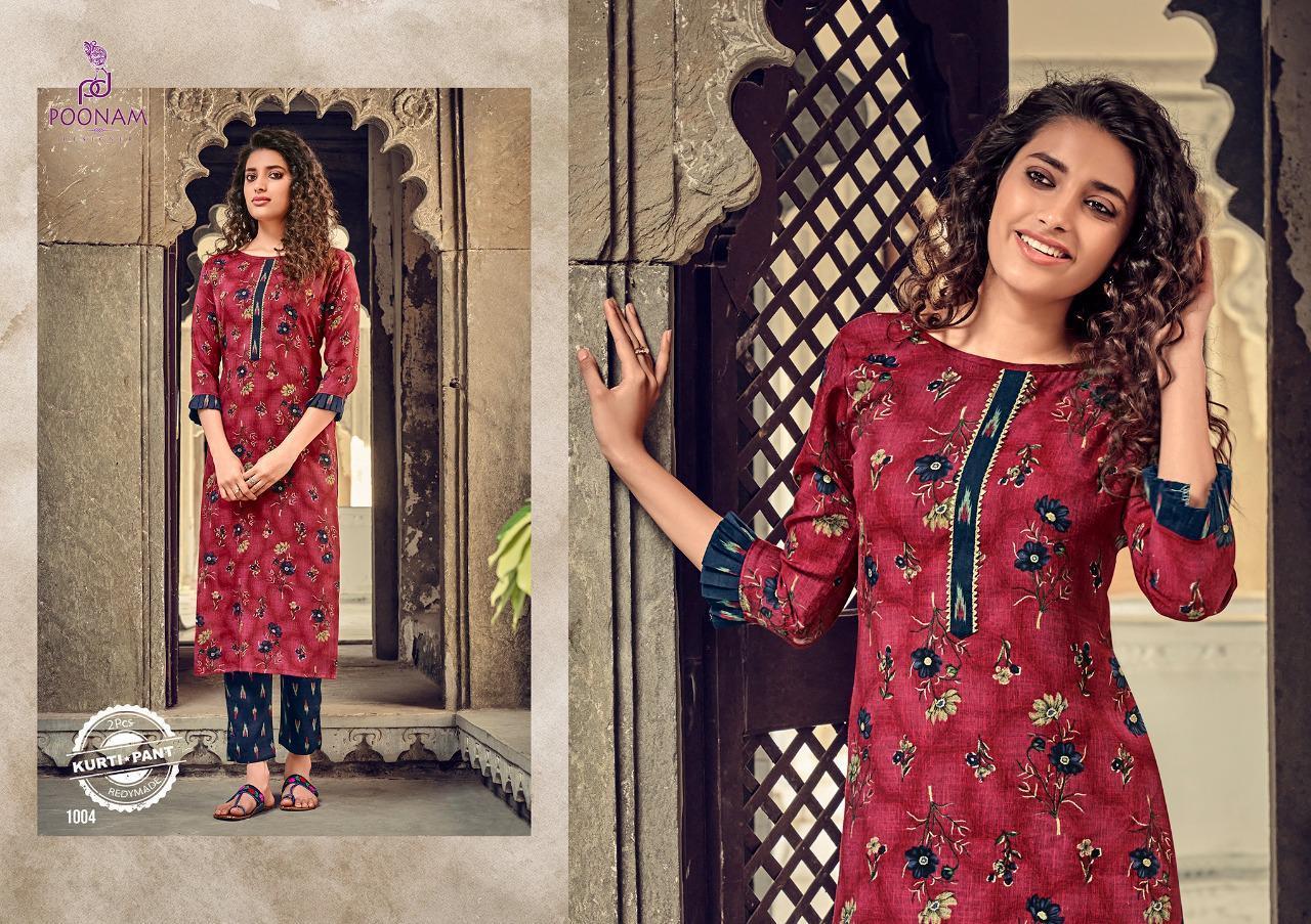 POONAM-DESIGNER-AARNA-KURTI-WITH-PANT-LATEST-CATALOGUE-7