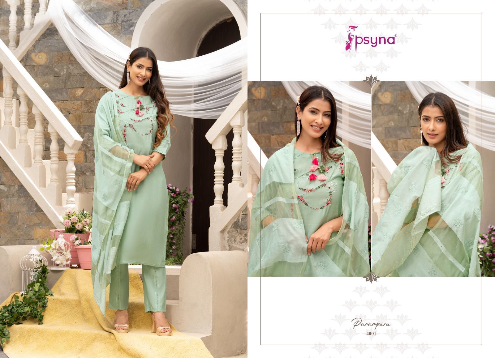 PSYNA-PARAMPARA-VOL-4-TOP-BOTTOM-WITH-DUPATTA-WHOLESALER-SURAT-2