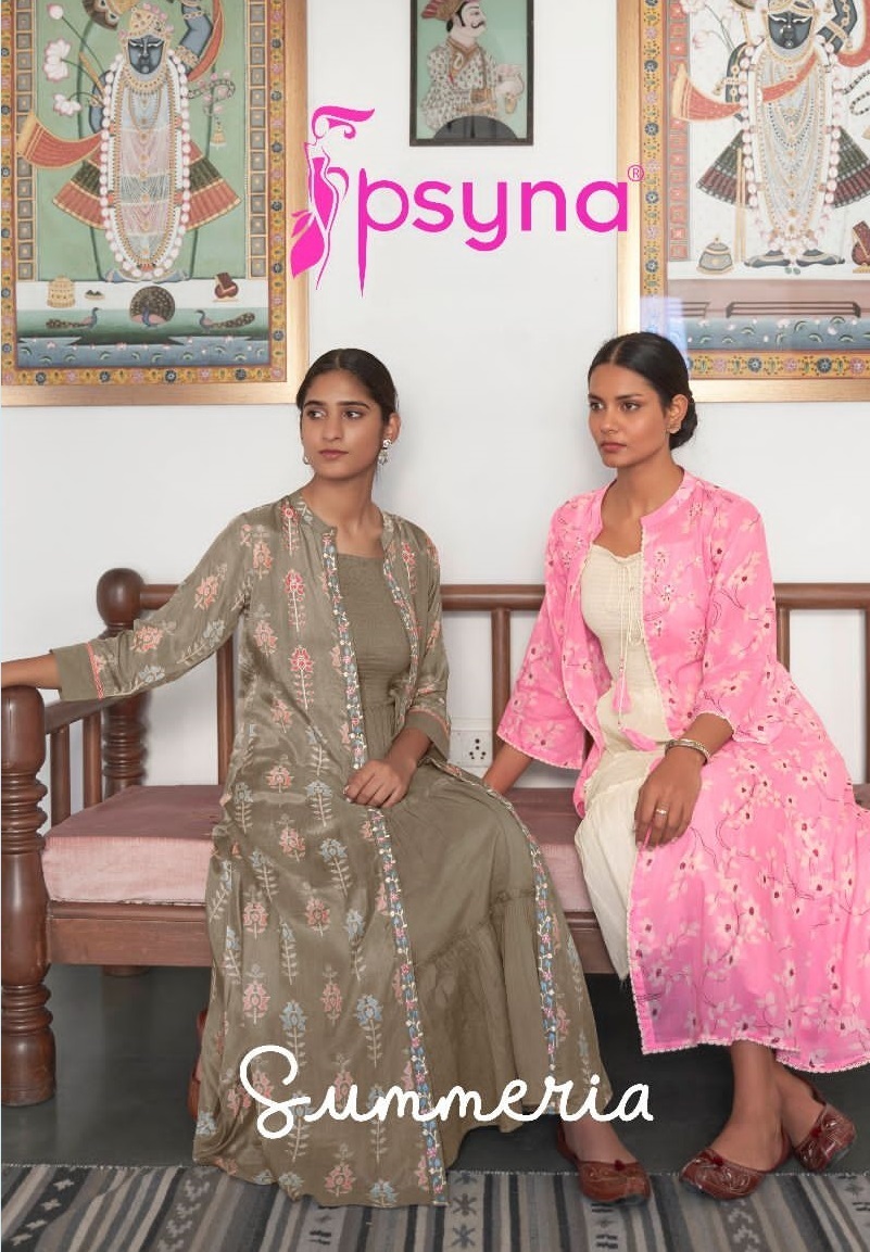PSYNA-SUMMERIA-COTTON-PRINTED-KURTIS-WITH-SHRUG-NEW-CATALOGUE-1