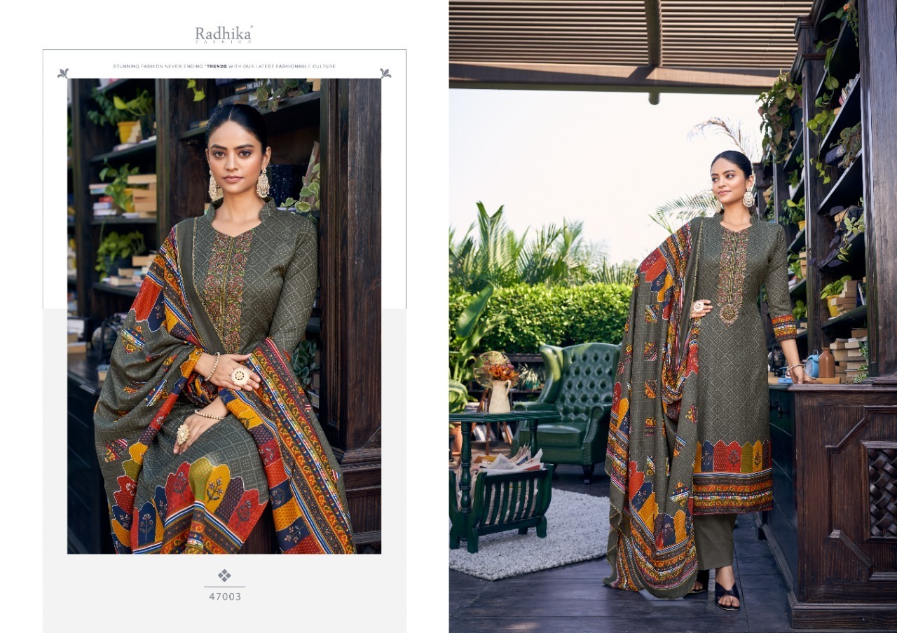 RADHIKA-AZARA-AAROHI-COTTON-PRINTED-DESIGNER-SUITS-WHOLESALER-SURAT-4