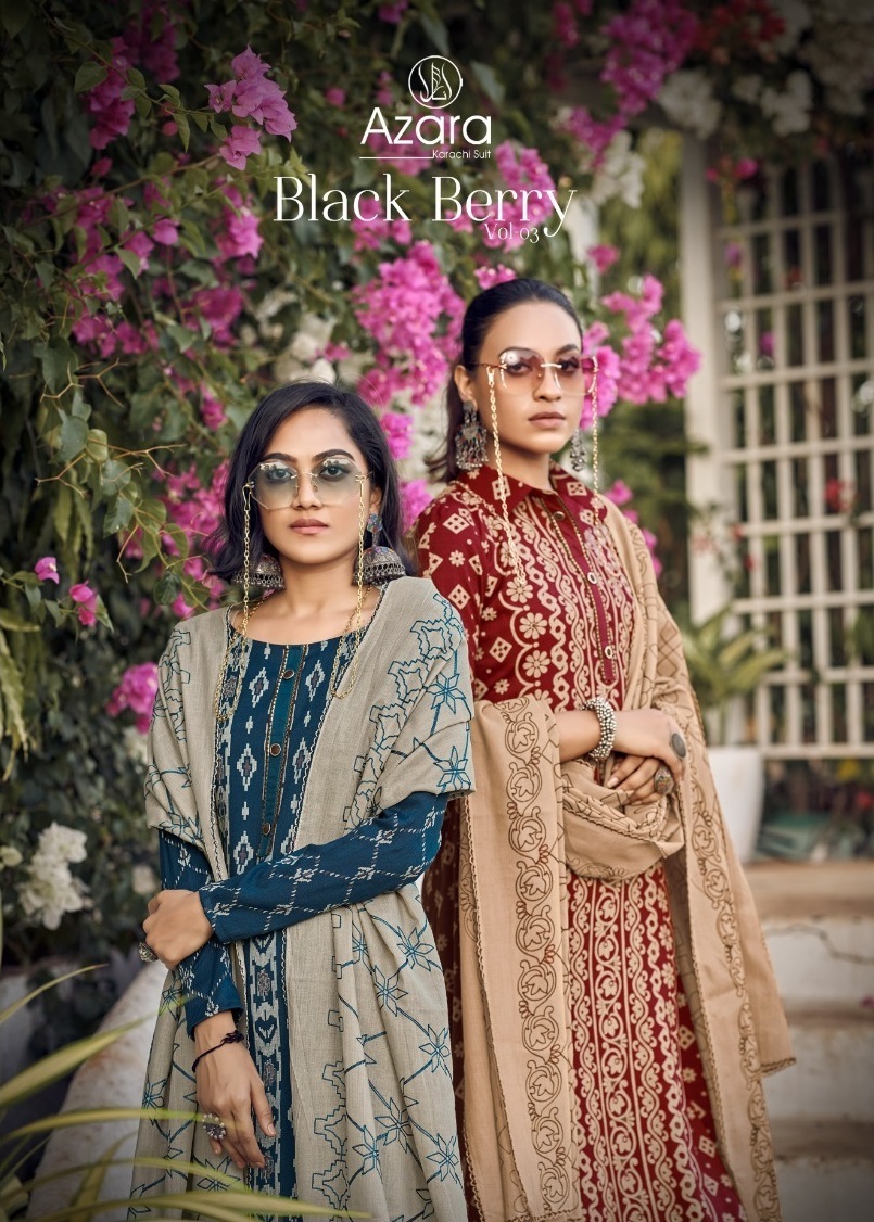 RADHIKA-AZARA-BLACK-BERRY-VOL-3-BLOSSOM-COTTON-PRINT-SUITS-WHOLESALE-1