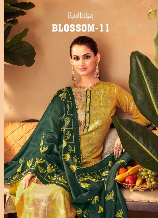 RADHIKA-AZARA-BLOSSOM-VOL-11-BLOSSOM-COTTON-PRINTED-SUITS-WHOLESALE-1