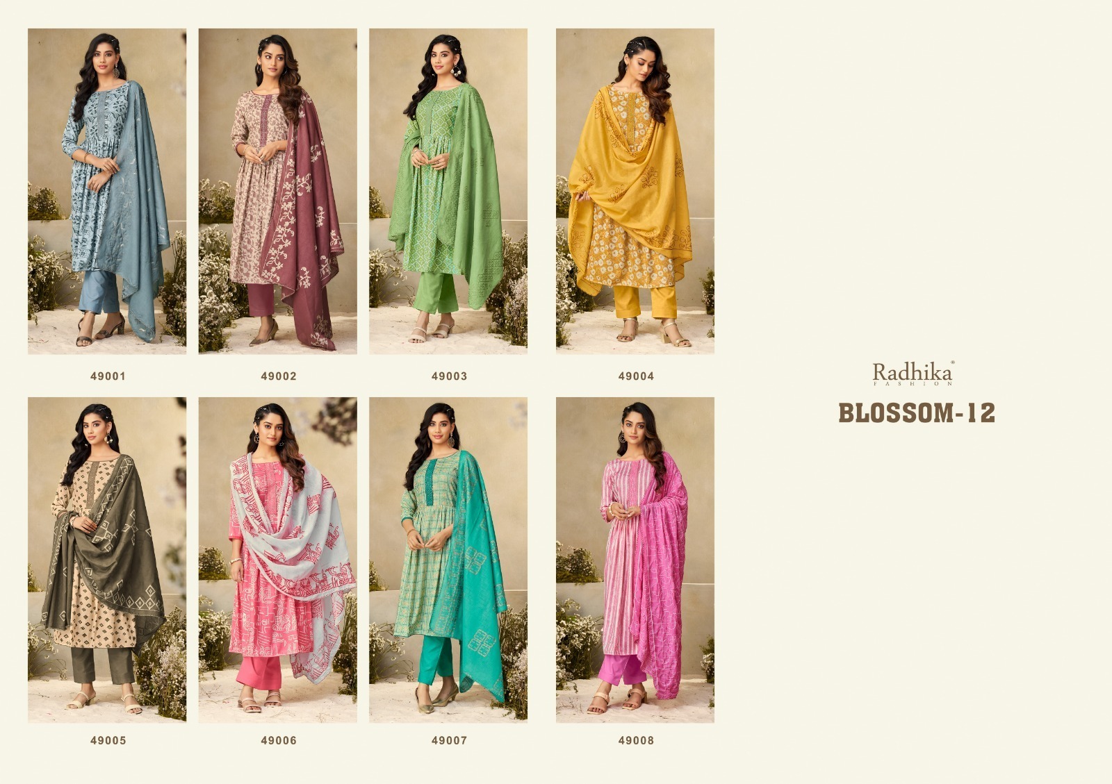 RADHIKA-AZARA-BLOSSOM-VOL-12-BLOSSOM-COTTON-PRINTED-SUITS-AT-SURAT-5