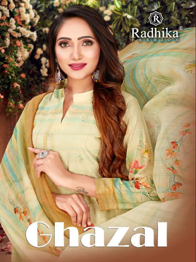 RADHIKA-AZARA-GHAZAL-COTTON-DIGITAL-PRINTED-SUITS-AT-SURAT-1