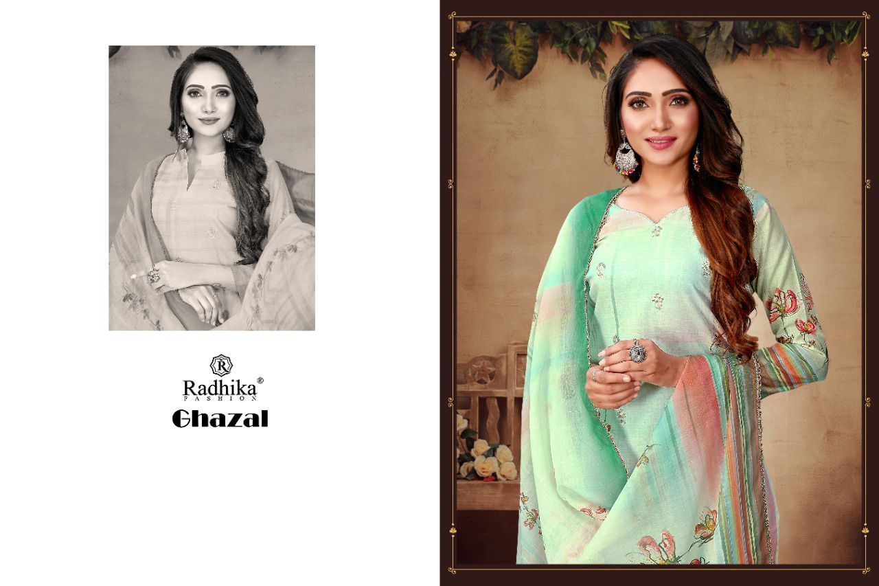 RADHIKA-AZARA-GHAZAL-COTTON-DIGITAL-PRINTED-SUITS-AT-SURAT-2