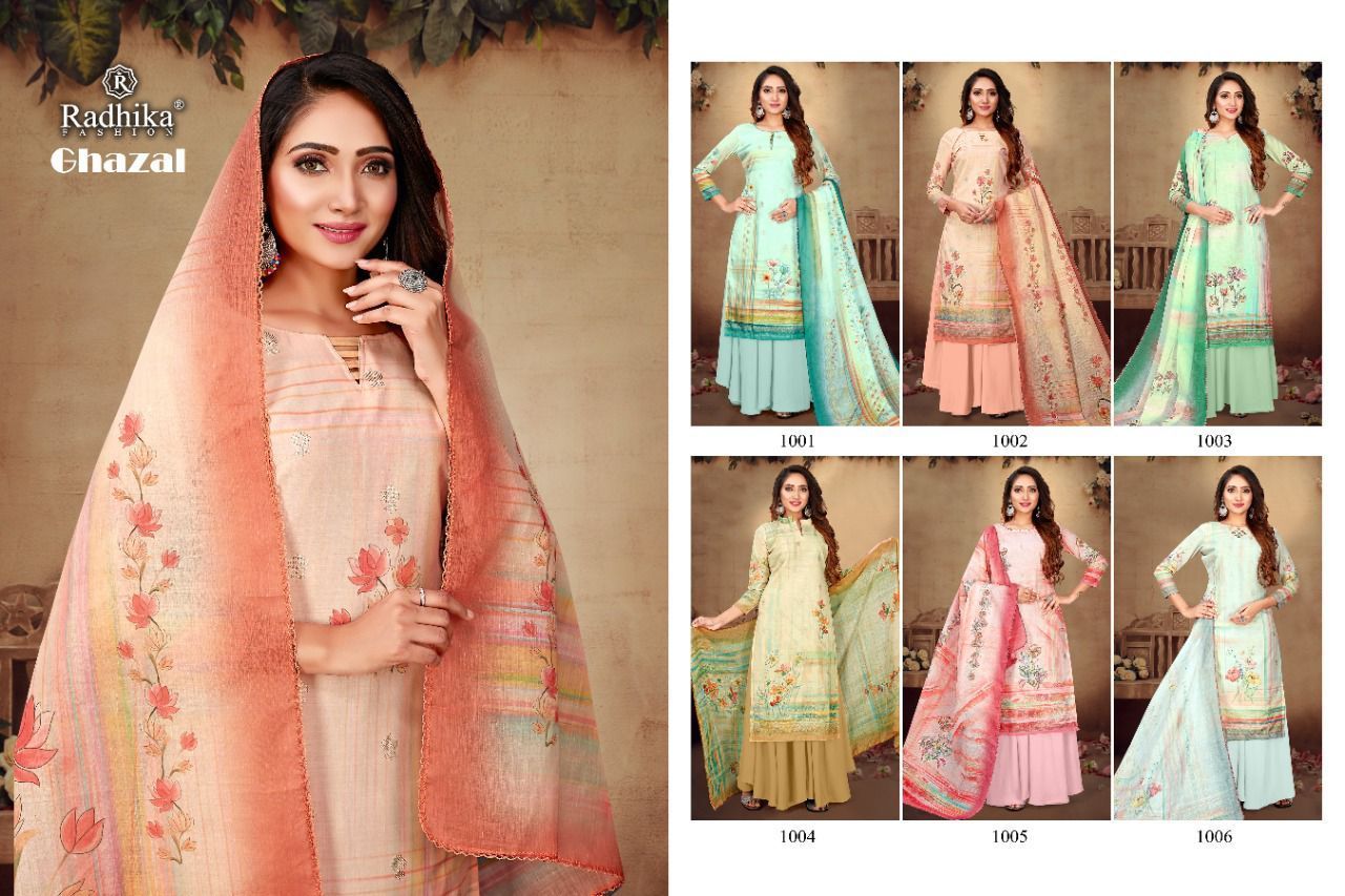 RADHIKA-AZARA-GHAZAL-COTTON-DIGITAL-PRINTED-SUITS-AT-SURAT-4