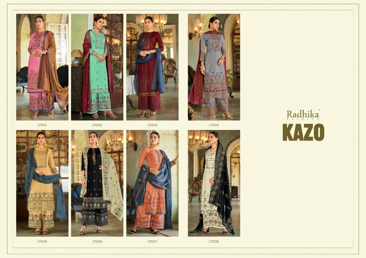 RADHIKA-AZARA-KAZO-BLOSSOM-COTTON-SUITS-AT-SURAT-3