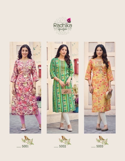 RADHIKA-CHARMING-VOL-5-CHANDERI-WORK-KURTIS-DISTRIBUTOR-IN-SURAT-10