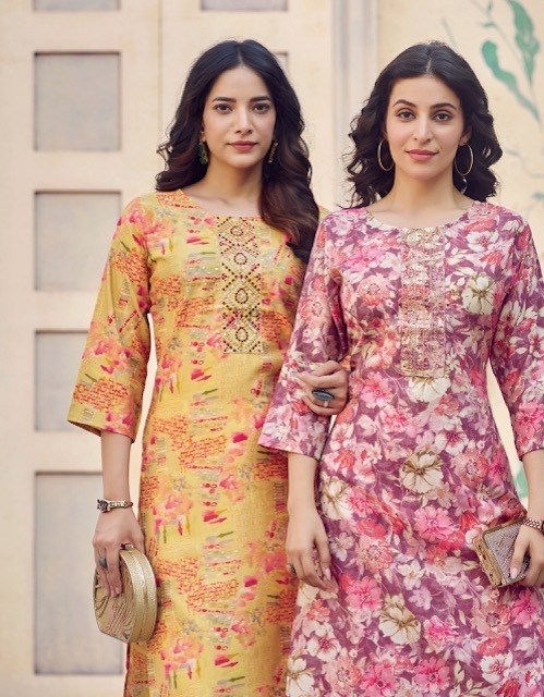 RADHIKA-CHARMING-VOL-5-CHANDERI-WORK-KURTIS-DISTRIBUTOR-IN-SURAT-3