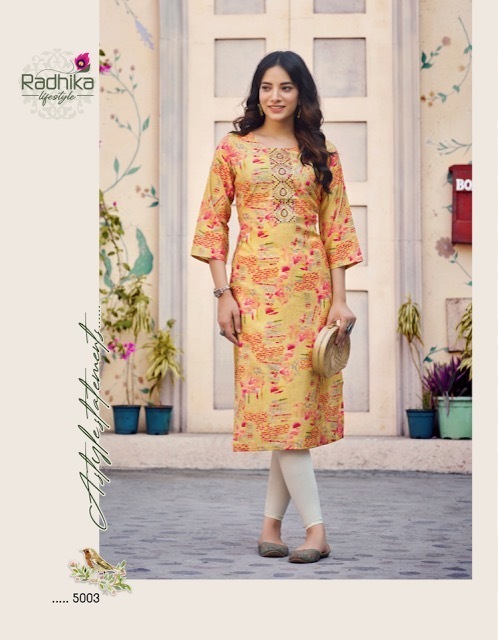 RADHIKA-CHARMING-VOL-5-CHANDERI-WORK-KURTIS-DISTRIBUTOR-IN-SURAT-6