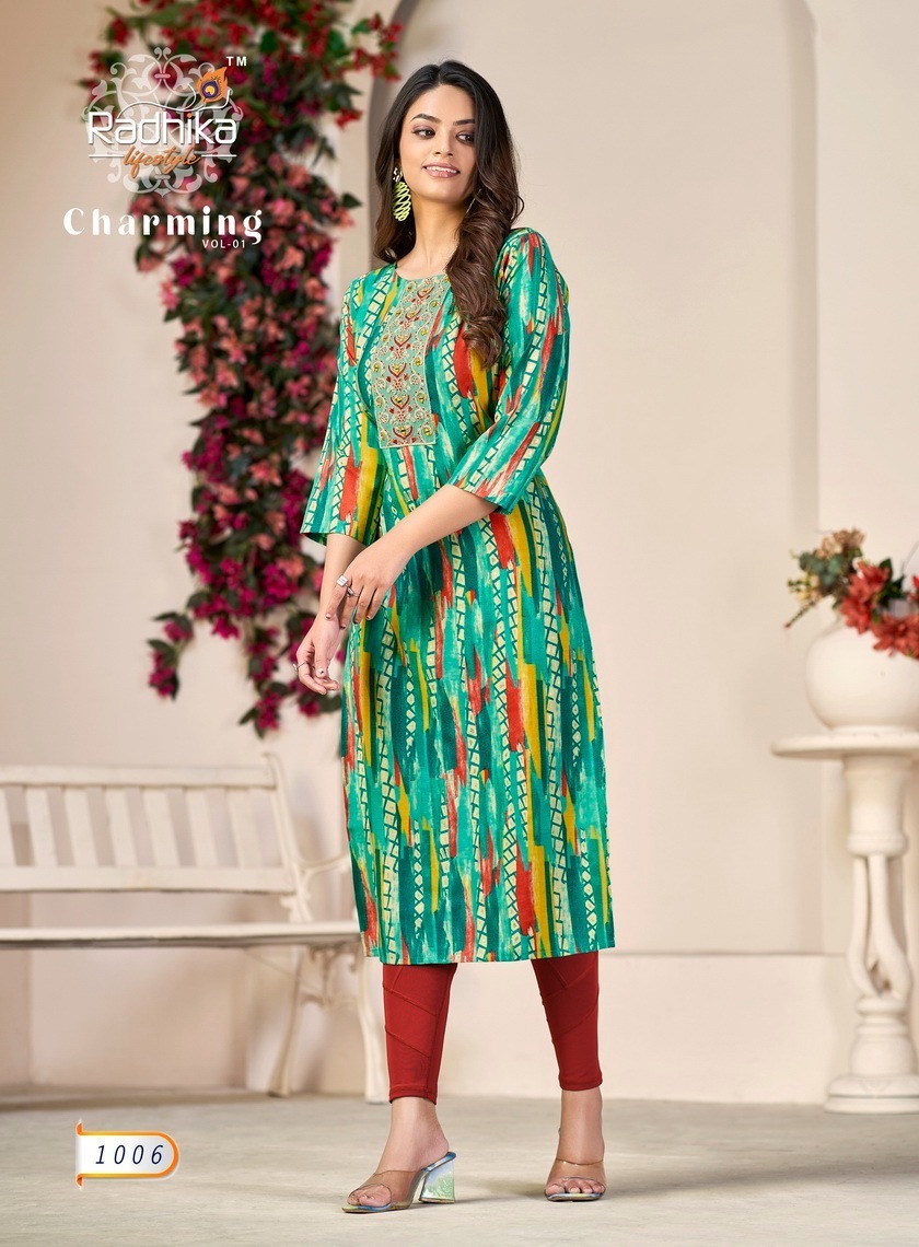 RADHIKA-LIFESTYLE-CHARMING-VOL-1-MIRROR-WORK-KURTIS-MANUFACTURER-7