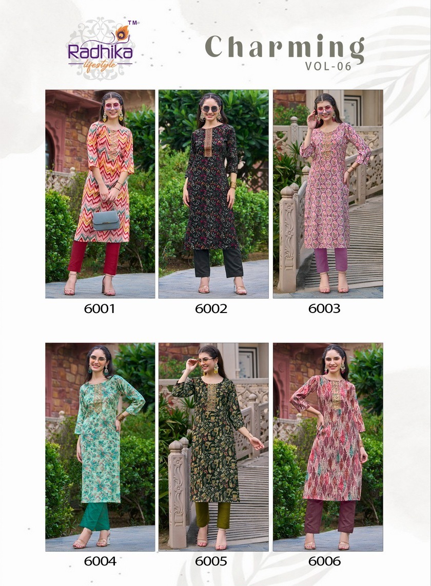 RADHIKA-LIFESTYLE-CHARMING-VOL-6-MODAL-CHANDERI-KURTI-SUPPLIER-IN-SURAT-1