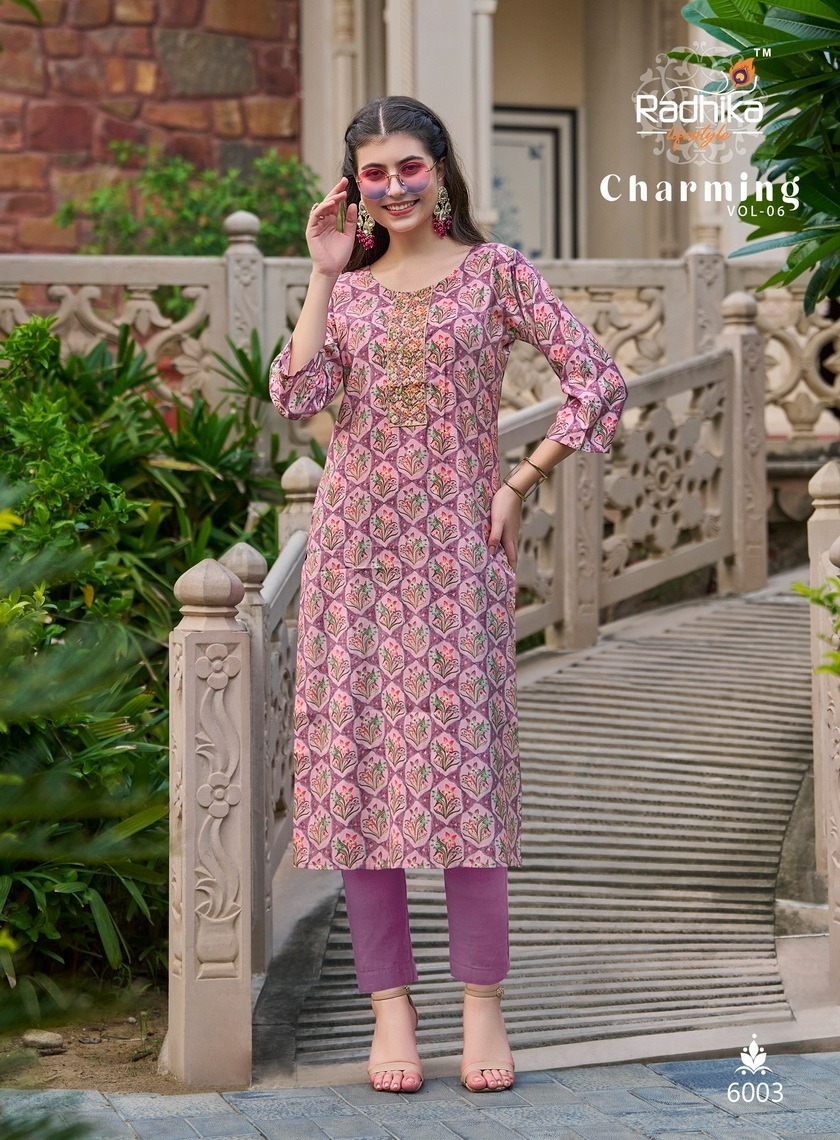 RADHIKA-LIFESTYLE-CHARMING-VOL-6-MODAL-CHANDERI-KURTI-SUPPLIER-IN-SURAT-11