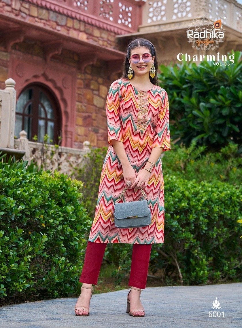 RADHIKA-LIFESTYLE-CHARMING-VOL-6-MODAL-CHANDERI-KURTI-SUPPLIER-IN-SURAT-7