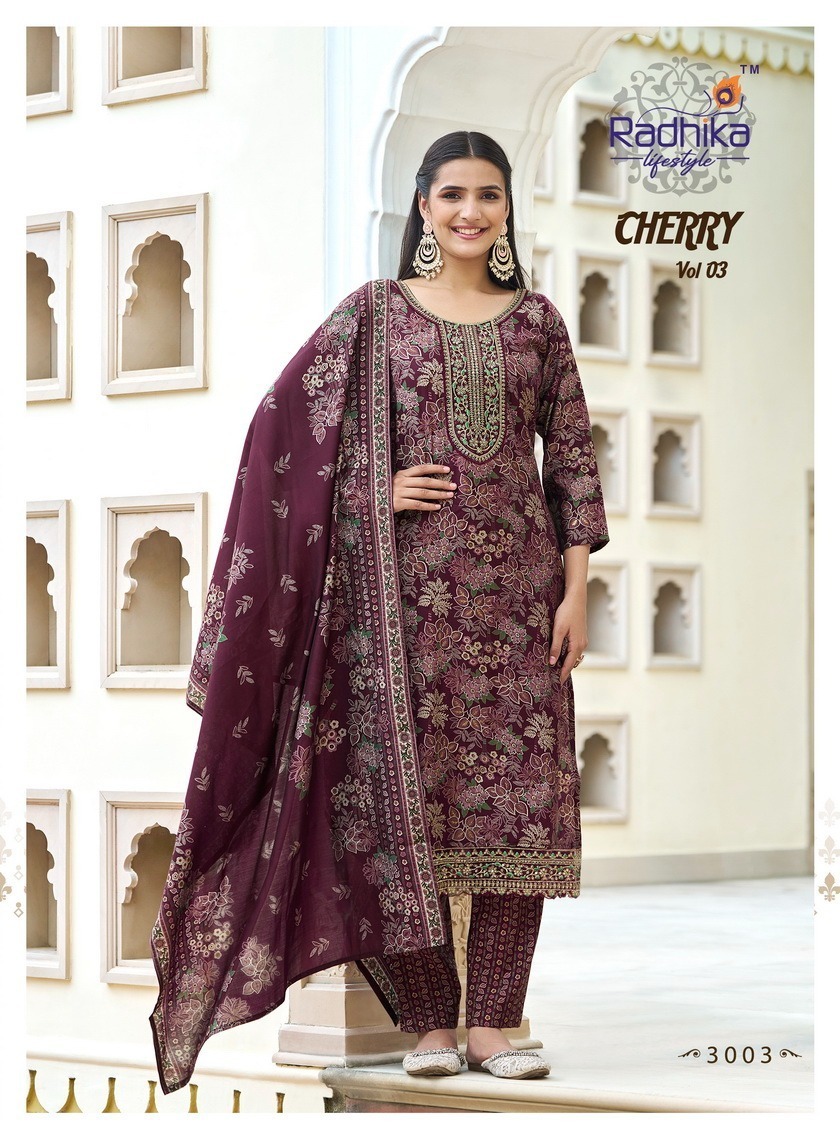 RADHIKA-LIFESTYLE-CHERRY-VOL-3-CHANDERI-PRINT-READYMADE-KURTI-SUPPLIER-IN-SURAT-9