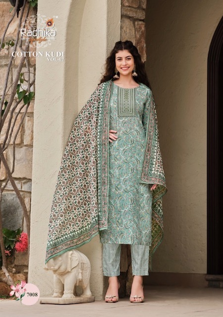 RADHIKA-LIFESTYLE-COTTON-KUDI-VOL-7-KURTI-PANT-WITH-DUPATTA-NEW-CATALOGUE-9
