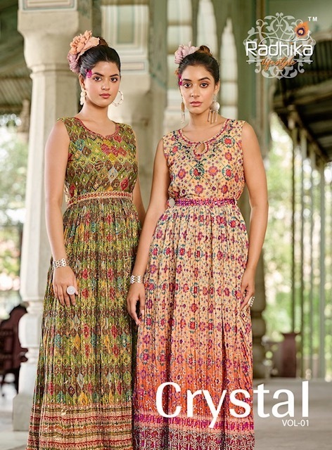 RADHIKA-LIFESTYLE-CRYSTAL-VOL-1-GEORGETTE-PRINT-LONG-GOWNS-AT-SURAT-1