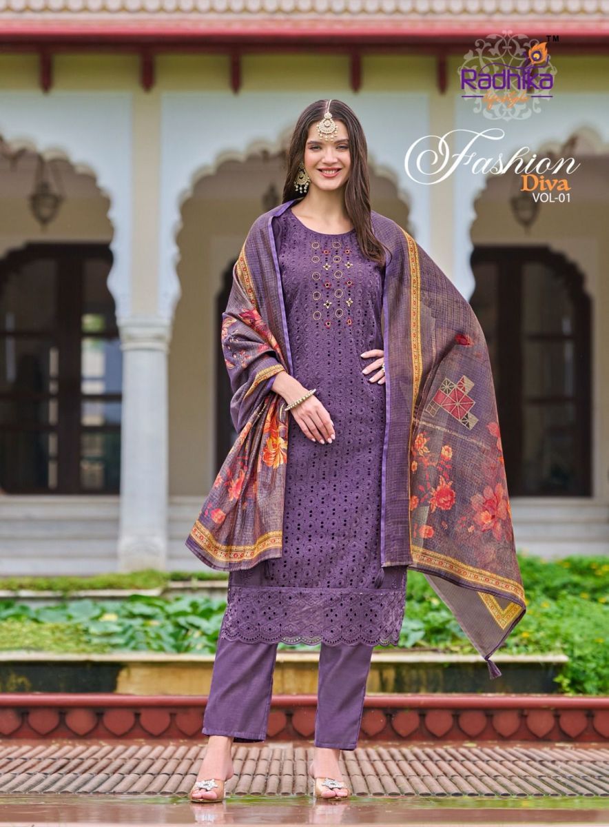 RADHIKA-LIFESTYLE-FASHION-DIVA-VOL-1-CHANDERI-SILK-KURTI-SUPPLIER-IN-SURAT-11