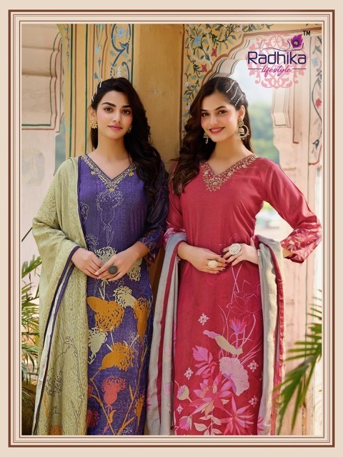 RADHIKA-LIFESTYLE-FESTIVE-DIARIES-VOL-2-MUSLIN-READYMADE-KURTI-SUPPLIER-2