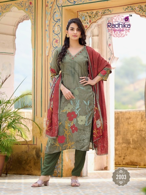 RADHIKA-LIFESTYLE-FESTIVE-DIARIES-VOL-2-MUSLIN-READYMADE-KURTI-SUPPLIER-6