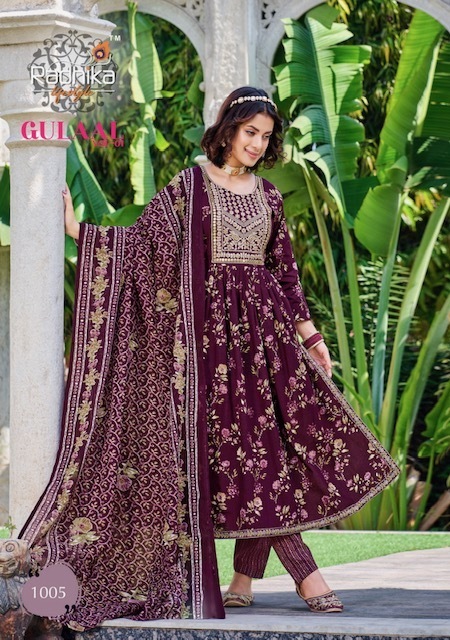 RADHIKA-LIFESTYLE-GULAAL-VOL-1-KURTI-PANT-WITH-DUPATTA-3-PCS-SET-WHOLESALER-7