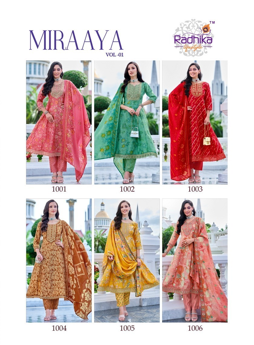RADHIKA-LIFESTYLE-MIRAYA-VOL-1-FOIL-PRINT-READYMADE-KURTI-CATALOGUE-15