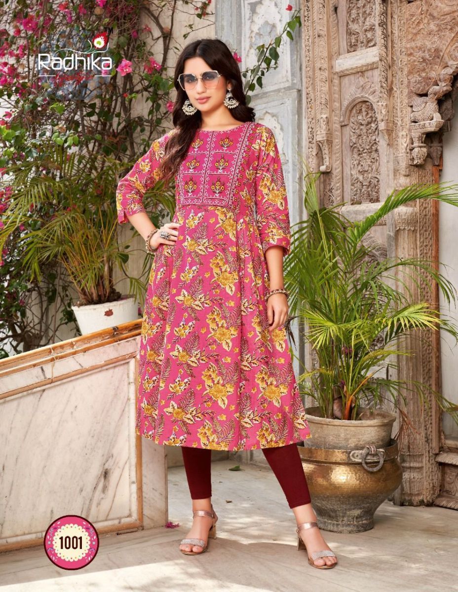 RADHIKA-LIFESTYLE-NAYRA-VOL-1-CUT-GOWN-COTTON-PRINTED-KURTI-AT-WHOLESALER-2